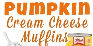 Pumpkin Cream Cheese Muffins