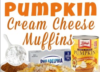 Pumpkin Cream Cheese Muffins