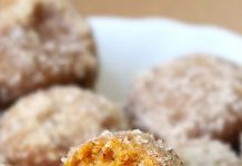 Baked Pumpkin Donut Holes