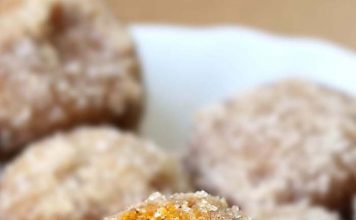 Baked Pumpkin Donut Holes