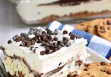 Chocolate Chip Cookie Lasagna