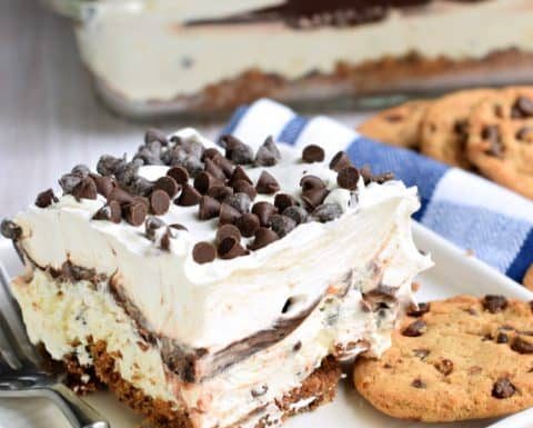 Chocolate Chip Cookie Lasagna