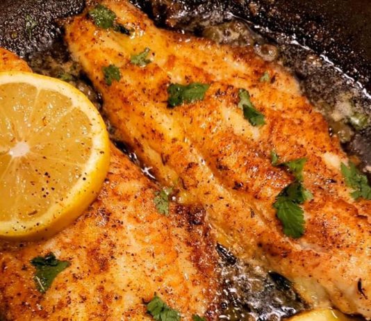 Pan seared fish filets!