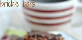 Brickle Bars – Graham Cracker Toffee Bars