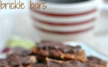 Brickle Bars – Graham Cracker Toffee Bars