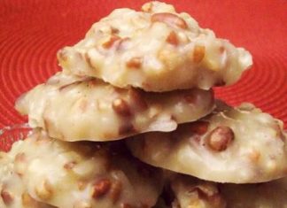 NO BAKE COCONUT PECAN PRALINE COOKIES