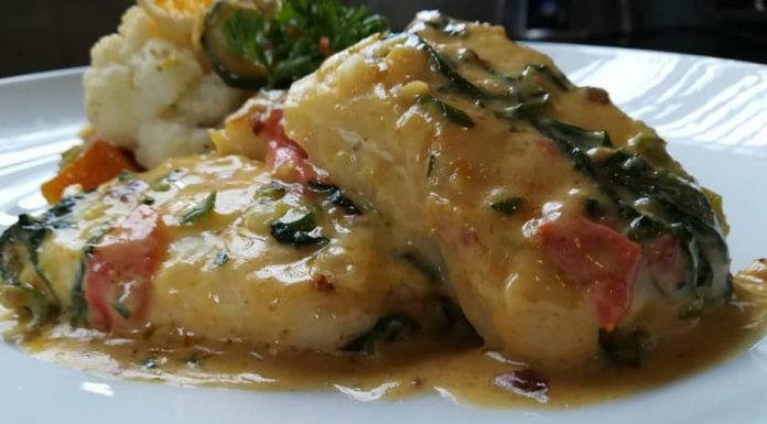 FISH IN A CREAMY SAUCE RECIPE