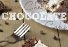 Oreo Cheesecake Chocolate Cake