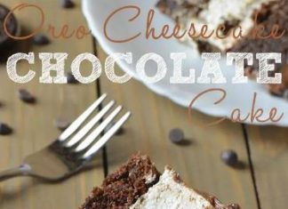 Oreo Cheesecake Chocolate Cake