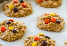 NO-BAKE PEANUT BUTTER OATMEAL COOKIES