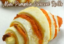 Mini Pumpkin Pie Crescent Rolls