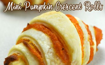 Mini Pumpkin Pie Crescent Rolls