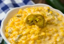 Crock Pot Jalapeno Creamed Corn