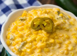 Crock Pot Jalapeno Creamed Corn