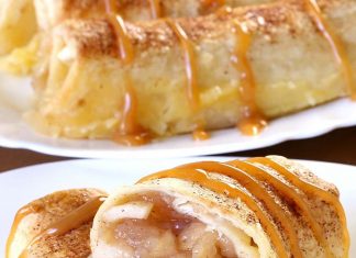 Apple Pie Enchiladas