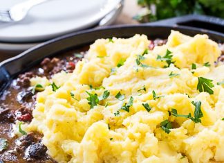 Hamburger Steak Skillet Casserole