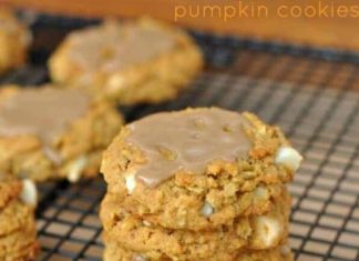 Pumpkin Oatmeal Cookies