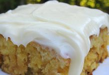 MISS SUSAN’S PINEAPPLE SHEET CAKE