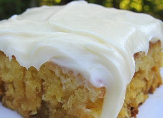 MISS SUSAN’S PINEAPPLE SHEET CAKE
