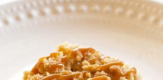 CARAMEL APPLE CHEESECAKE BARS