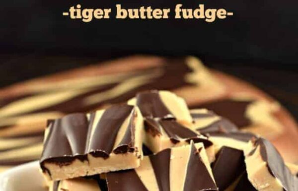 Tiger Butter Fudge Recipe