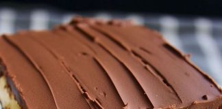 No Bake Peanut Butter Eclair Cake