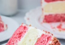Strawberry Shortcake Cheesecake Cake!