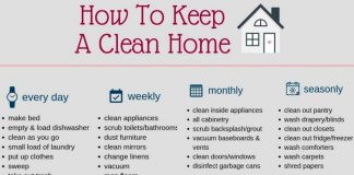 Quick and easy tips to keep your house clean