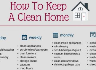 Quick and easy tips to keep your house clean