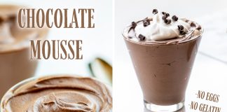 Two Ingredient Chocolate Mousse