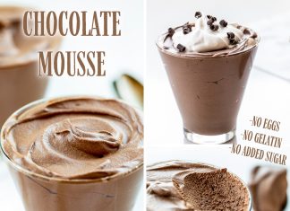 Two Ingredient Chocolate Mousse