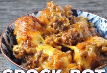 Taco Crock Pot Tater Tot Casserole