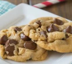 PEANUT BUTTER CHOCOLATE CHIP COOKIES