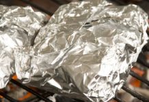 15 meals in aluminum foil bags to be cooked at the barbecue throughout the summer.