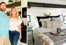 Couple Transforms 200-Square-Foot RV Into A Bright And Modern Tiny Home