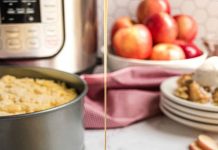 Instant Pot Apple Cobbler