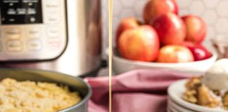 Instant Pot Apple Cobbler