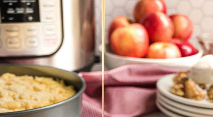 Instant Pot Apple Cobbler