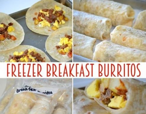 Breakfast Burritos