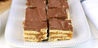 Caramel Cracker Bars