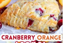 Cranberry Orange Scones