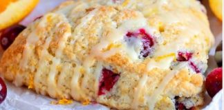 Cranberry Orange Scones