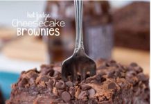 Hot Fudge Cheesecake Brownies