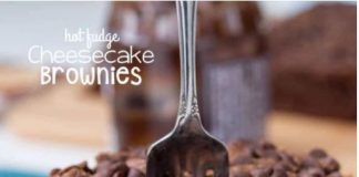 Hot Fudge Cheesecake Brownies