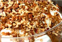 Pecan Praline Caramel Trifle