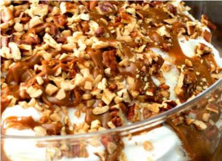 Pecan Praline Caramel Trifle