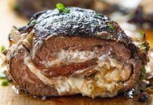 Cheesy Stuffed Flank Steak