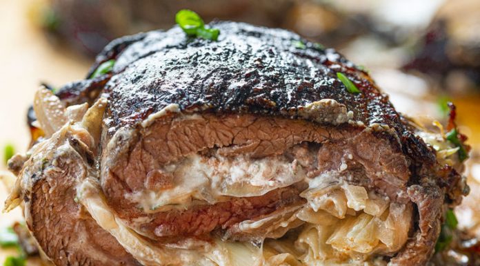 Cheesy Stuffed Flank Steak