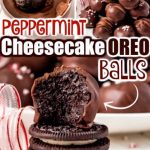 Peppermint Oreo Balls