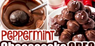 Peppermint Oreo Balls